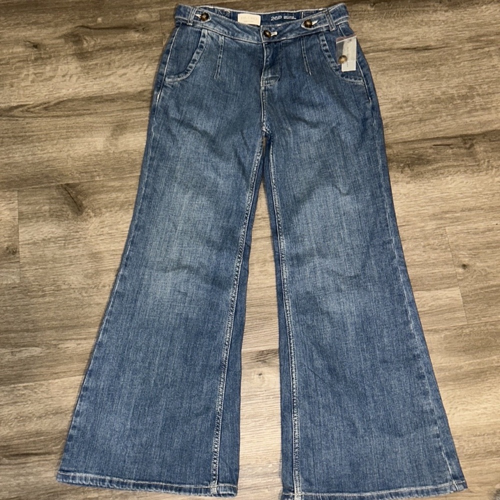 Pilcro Tower Flare Mid-Rise Jeans - Picture 6 of 10